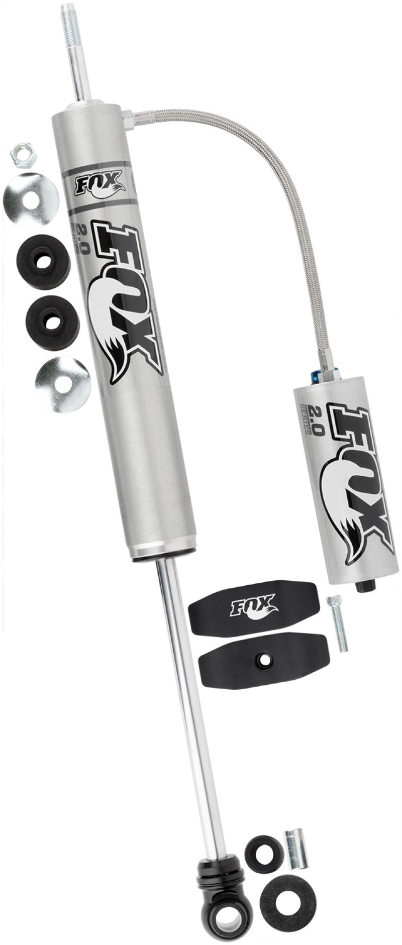 FOX 985-26-118 Fox 03+ 4Runner 2.0 Perf Series 9.6in. Smooth Body Remote Res. Rear Shock CD Adjuster / 2-3in. Lift