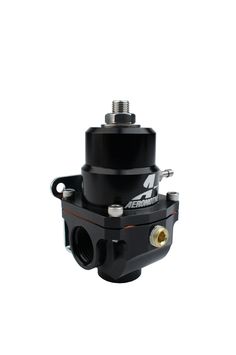 Aeromotive 13305 Adjustable Regulator - 35-75PSI - .313 Valve - (2) -08 Inlets/-08 Return