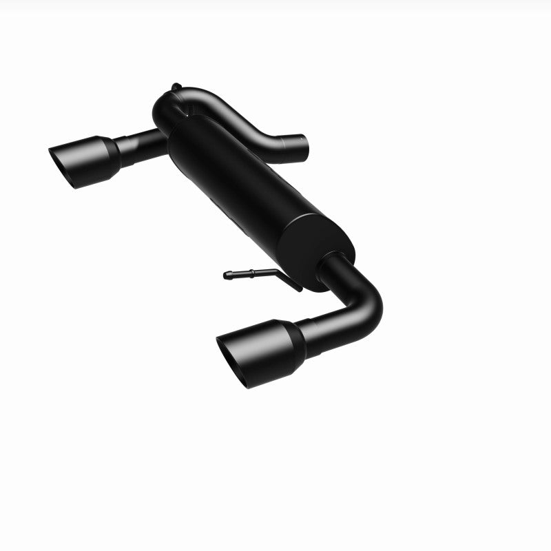 Magnaflow 19555 MagnaFlow 2021 Ford Bronco 2.3L I-4 Axle-Back Exhaust w/ Dual Split Rear Style Exit- Black Tips