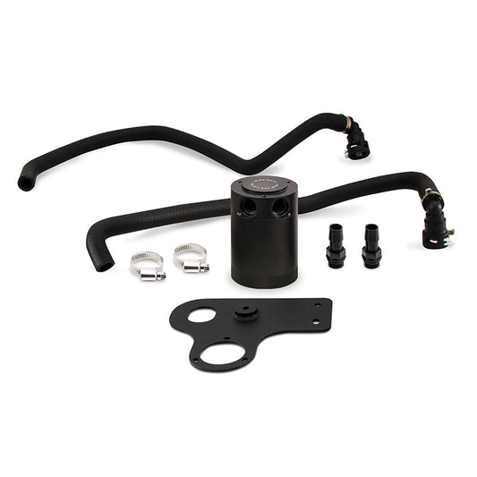 Mishimoto MMBCC-MUS8-18PBE 2018+ Ford Mustang GT Baffled Oil Catch Can - PCV Side