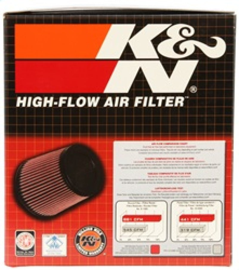 K&N Engineering RU-2922 K&N Filter Universal Filter 2 3/4 inch Dual Flange GSXR Oval (2/Box)