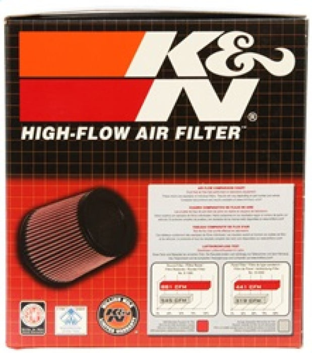 K&N Engineering RU-2922 K&N Filter Universal Filter 2 3/4 inch Dual Flange GSXR Oval (2/Box)