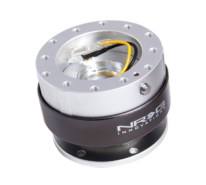 NRG SRK-200SL Quick Release Gen 2.0 - Silver Body / Titanium Chrome Ring