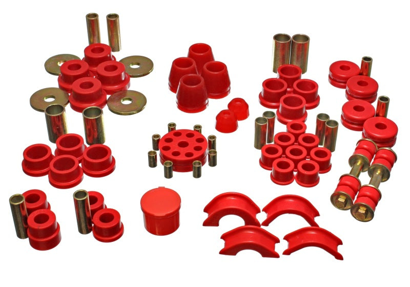 Energy Suspension 7.18101R 70-70 Nissan 240Z Red Hyper-Flex Master Bushing Set