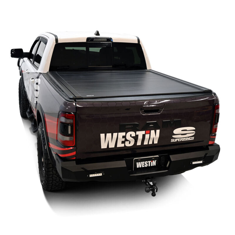 Westin 19-54705 19-26 RAM 1500 New Body 5ft 7in. (67in) Bed Electric Retractable Tonneau Cover - Black