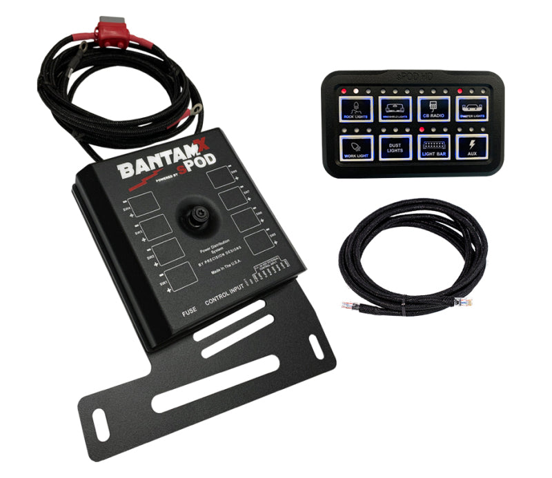 SPOD 870020 Spod 07-18 Jeep Wrangler JK BantamX HD