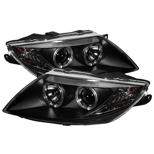 SPYDER 5029072 Spyder BMW Z4 03-08 Projector Headlights Halogen Model Only - LED Halo Black PRO-YD-BMWZ403-HL-BK