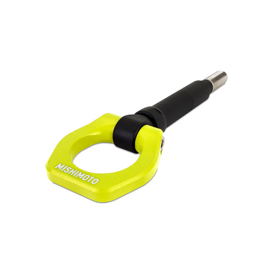 Mishimoto MMTH-BRZ-13NY 13+ Subaru BRZ/FRS/86 / 18+ Subaru WRX Neon Yellow Racing Front Tow Hook