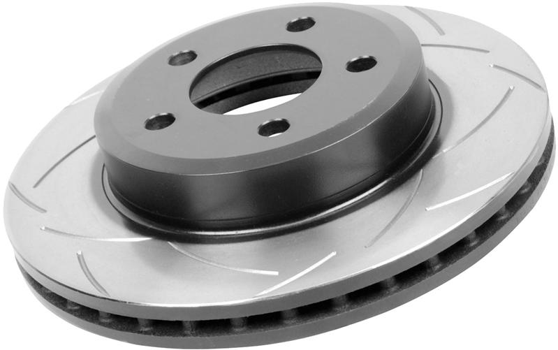DBA DBA2500S 02-05 RSX (Type S) / 06-07 Civic Si 2.0L Front Slotted Street Series Rotor