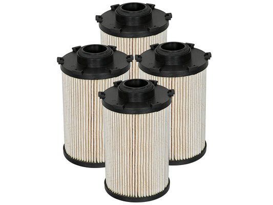 aFe 44-FF012-MB Pro GUARD D2 Fuel Filter 07.5-09 Dodge RAM Diesel Trucks L6 6.7L (td) (4 Pack)