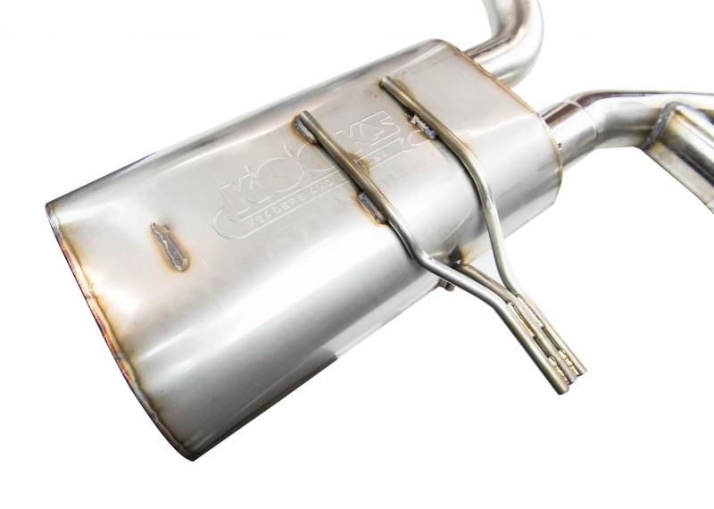 Kooks Headers 21506300 Kooks 97-04 Chevy Corvette Full 3in Axleback w/Pol Tips Requires 3in X-Pipe