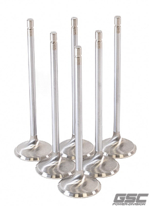 GSC Power Division 2192-6 GSC P-D Toyota G16E-GTS 32.8mm Head (STD) Chrome Polished Intake Valves - Set of 6