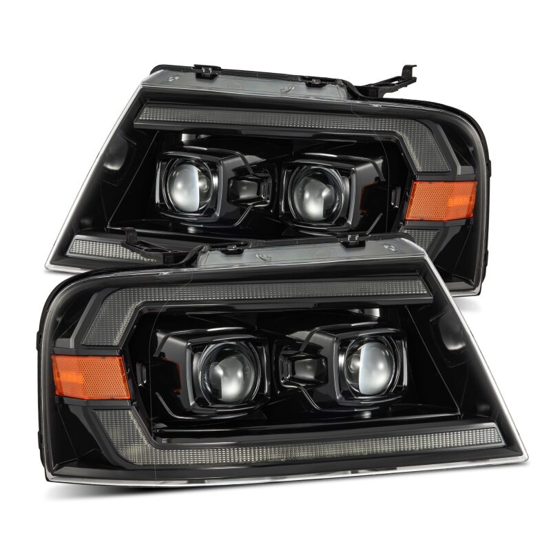 AlphaRex 880133 04-08 Ford F150 Chrome LUXX Series Projector headlights