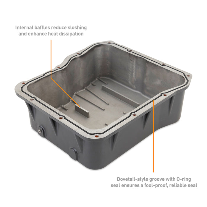 Mishimoto MMTP-DMAX-01 01-19 Duramax Allison A1000 Transmission Pan Cast GR