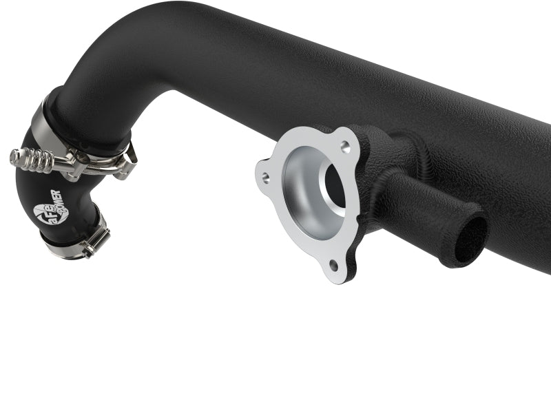 aFe 46-20584-B 21-23 Ford Bronco V6-2.7Ltt BladeRunner Alum Hot & Cold Charge Pipe Kit - Black