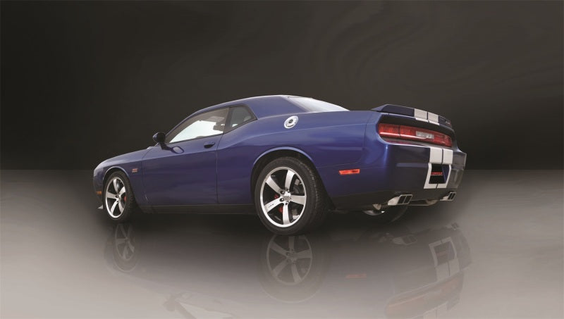 CORSA Performance 14427 Corsa 2014-2014 Dodge Challenger SRT-8 6.4L V8 Auto Polished Xtreme Cat-Back Exhaust