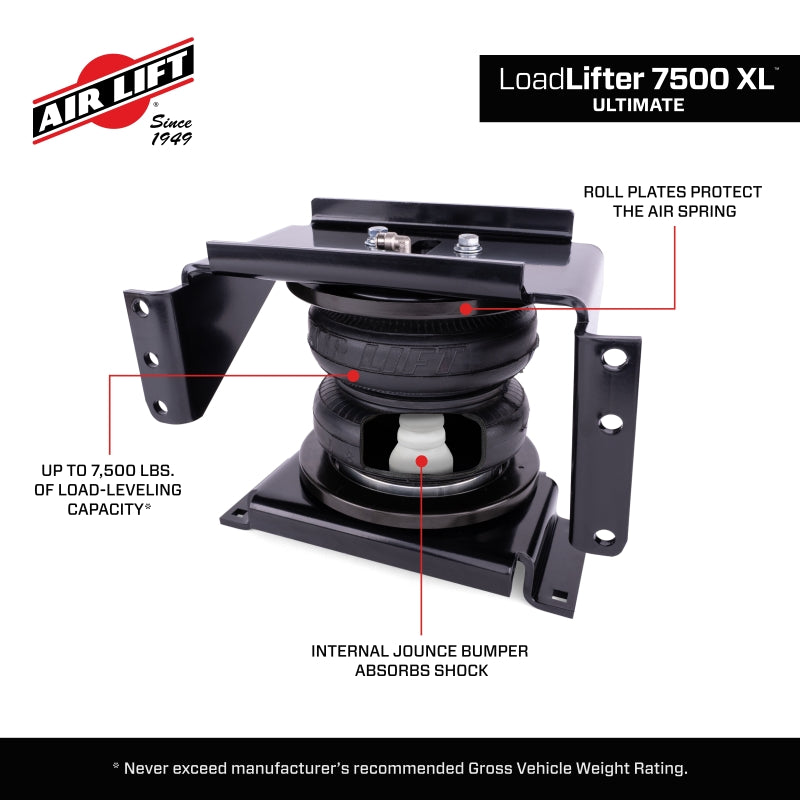 Air Lift 57543 LoadLifter 7500 XL Ultimate Air Spring Kit 16-25 Chevy/GMC Silverado/Sierra 3500HD