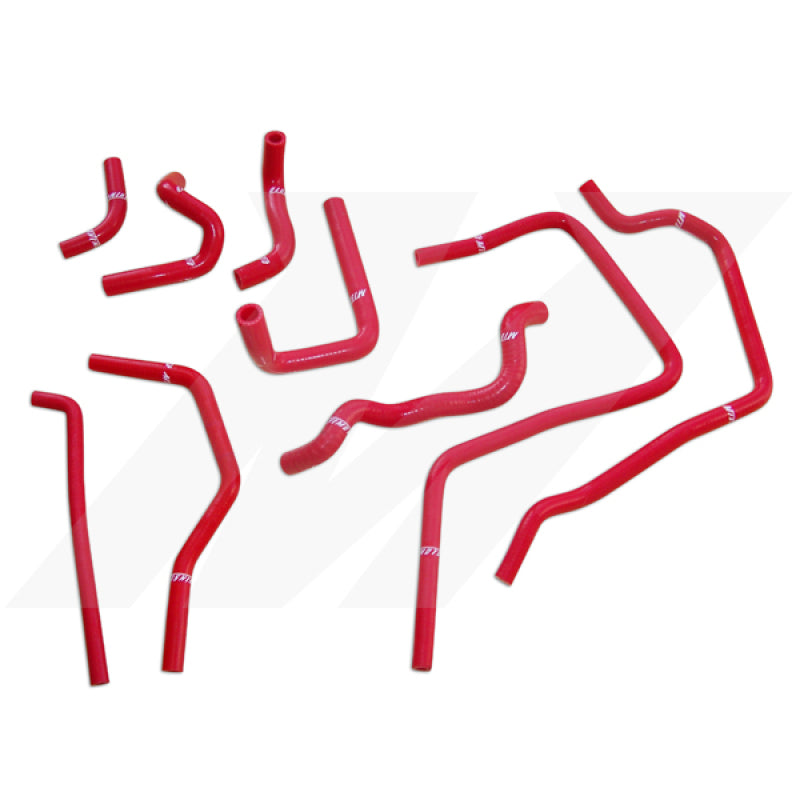 Mishimoto MMHOSE-SUB-ANCRD 01-05 Subaru WRX Red Silicone Ancillary Hoses