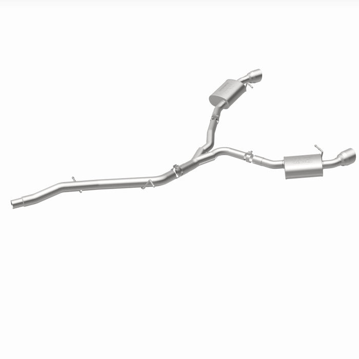 Magnaflow 19390 MagnaFlow 18-19 Audi A5 Dual Exit Polished Stainless CatBack Exhaust - 3in Main Piping Diameter