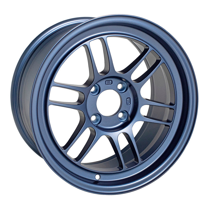 Enkei 3795804928MB RPF1 15x8 4x100 28mm Offset 5 Hub Bore Matte Blue Wheel - 11.64Lbs (MOQ 40)