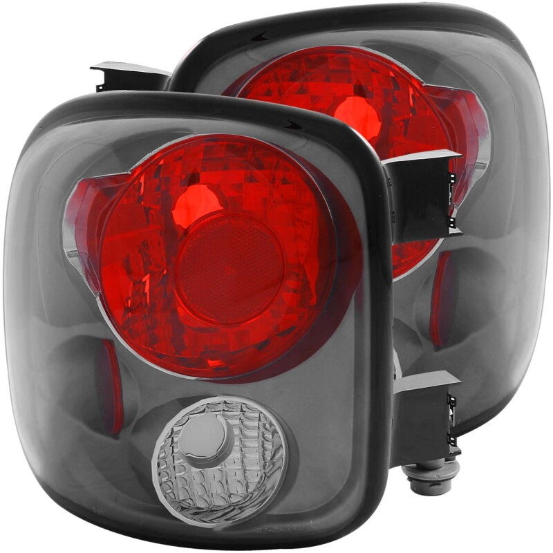 ANZO 211162 1999-2004 Chevrolet Silverado Taillights Smoke