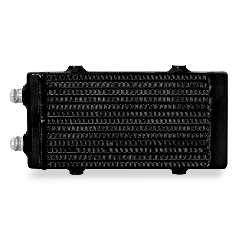 Mishimoto MMOC-DP-SBK Universal Small Bar and Plate Dual Pass Black Oil Cooler