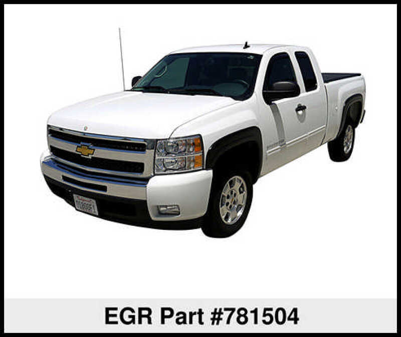 EGR 781504 07-13 Chev Silverado 6-8ft Bed OEM Look Fender Flares - Set (781504)