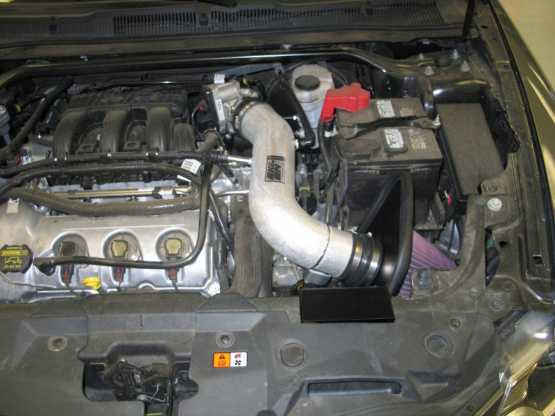 K&N Engineering 69-3528TS K&N 10-11 Ford Taurus 3.5L V6 Silver Typhoon Cold Air Intake