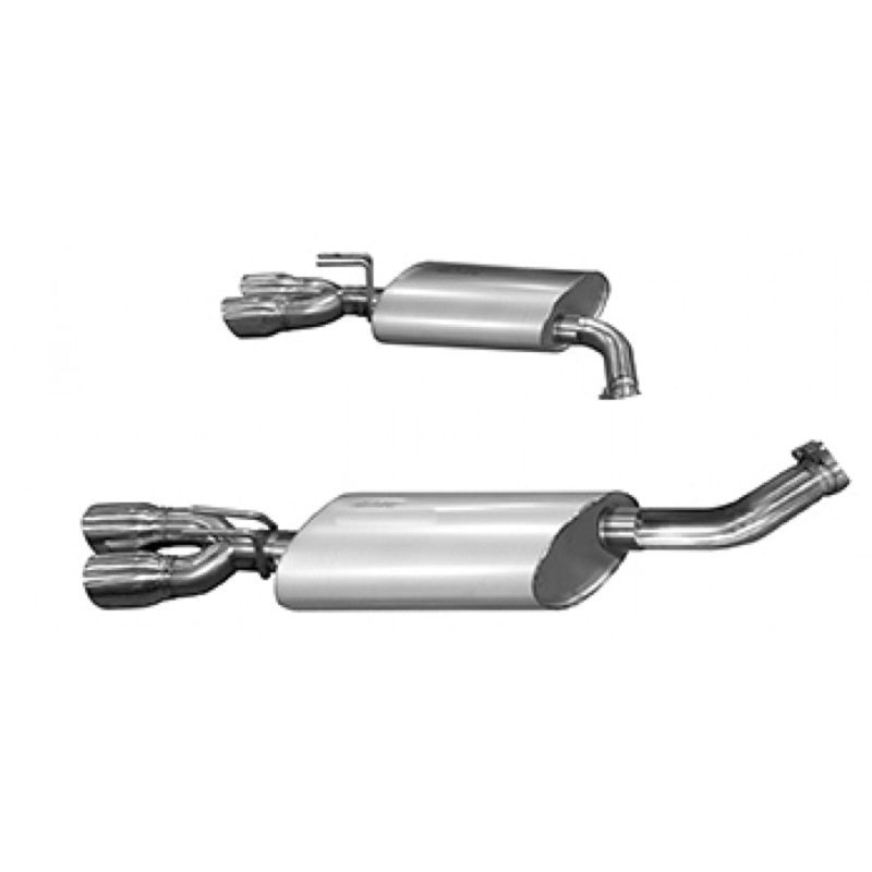 Kooks Headers 25106100 Kooks 14 Chevy SS LS3 6.2L OEM 3in Axleback Exhaust. w/and Quad 3in Slash Cut Pol Tips