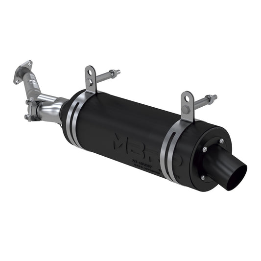 MBRP AT-6600SP 06-11 Kawasaki KVF 750 Brute Force Slip-On Combination Exhaust w/Sport Muffler