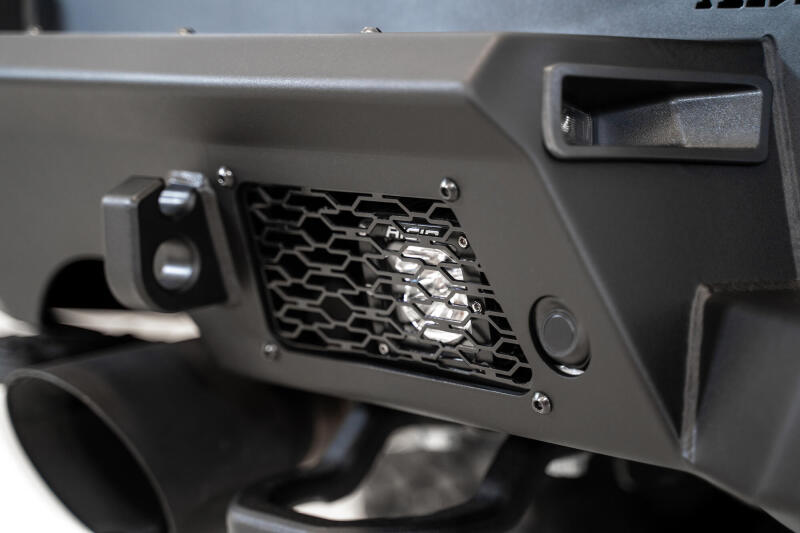 Addictive Desert Designs R620081280103 2021 Dodge RAM 1500 TRX Stealth Fighter Rear Bumper - Hammer Black