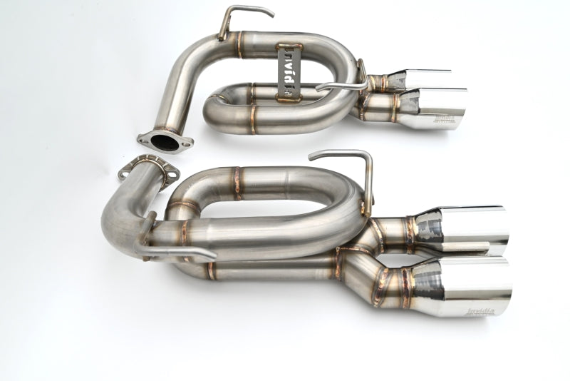 Invidia HS22SW4AT4SSL 22+ Subaru WRX Twin Loop 3.5in. Single Layer S.S Tip Axle-Back Exhaust