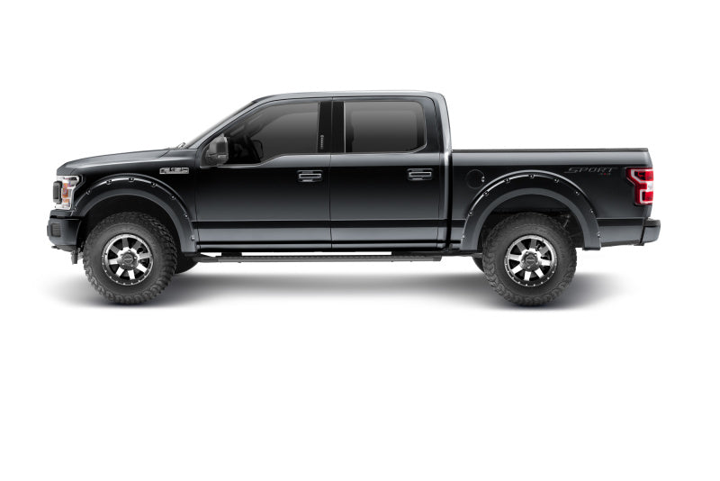 Bushwacker 20945-82 18-19 Ford F-150 Pocket Style Flares 4 pc - Shadow Black