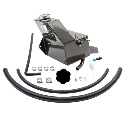 Wehrli WCF100628-GB 13-18 Dodge 6.7L Cummins OEM Placement Coolant Tank Kit - Gloss Black