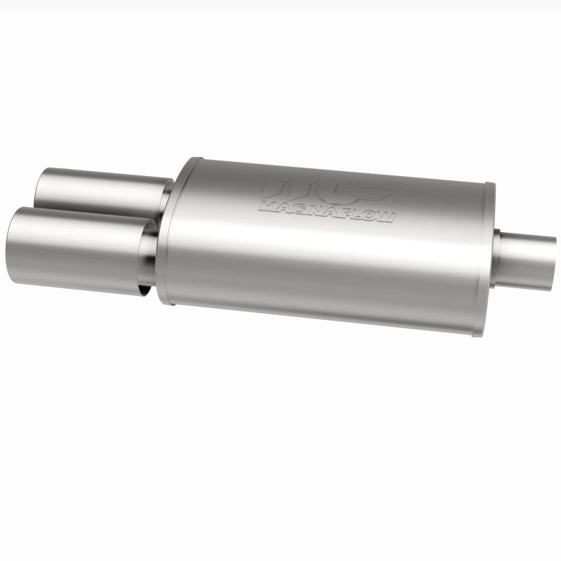 Magnaflow 14816 MagnaFlow Muffler W/Tip Mag SS 14X5X8 2.25/3.