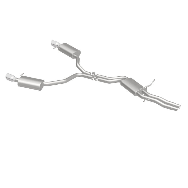 Magnaflow 19159 MagnaFlow Sys C/B 12-15 Audi A6 / A7 3.0L V6 SS 2.5in Dual Split Rear Ext 4in Tips
