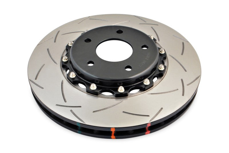DBA DBA5928BLKS Nissan Skyline (Various) Front Slotted 5000 Series 2 Piece Rotor Assembled w/ Black Hat