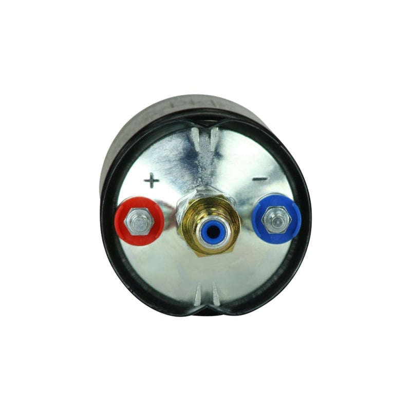 AEM 50-1009 400LPH High Pressure Inline Fuel Pump - M18x1.5 Female Inlet to M12x1.5 Male Outlet