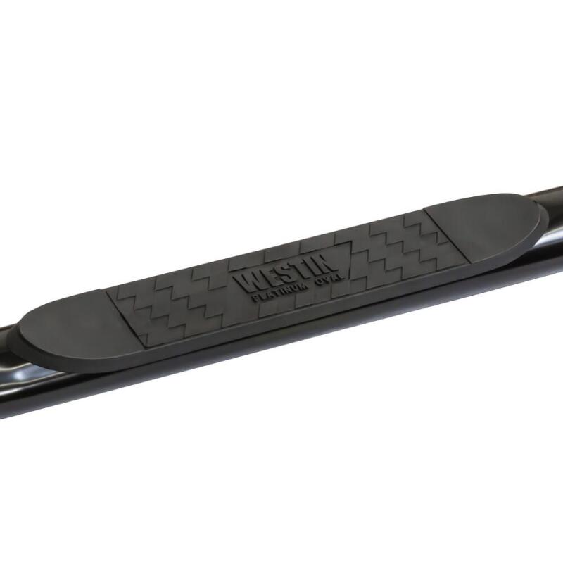 Westin 21-2775 2005-2018 Toyota Tacoma Double Cab Platinum 4 Oval Nerf Step Bars - Black