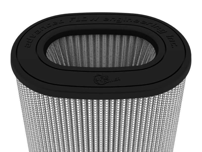 aFe 21-91101 Magnum FLOW Pro DRY S Air Filter 6.75x4.75 Flange 8.25x6.25 Base (Mt2) 7.25x5 Top 8.5 Height
