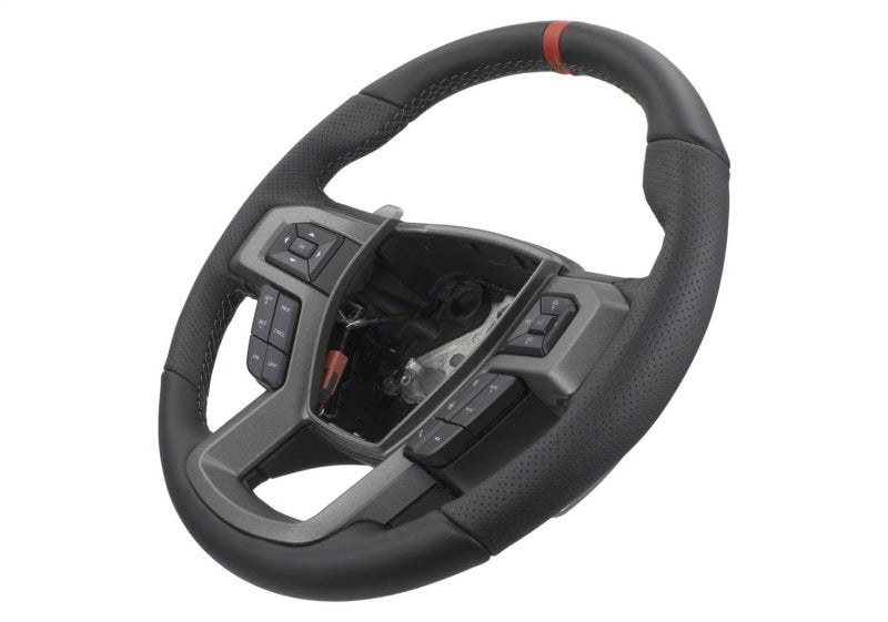 Ford Racing M-3600-F15RRD 15-18 F-150 Raptor Performance Steering Wheel Kit - Red Sightline