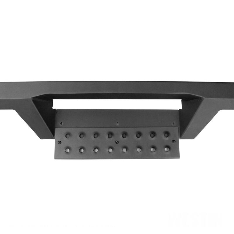 Westin 56-534345 /HDX 19-20 RAM 2500/3500 Crew Cab (8ft Bed) Drop Wheel to Wheel Nerf Step Bars - Txt Black