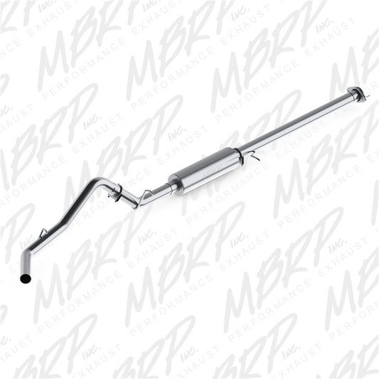 MBRP S5036P 2007-2008 Chev/GMC 1500 CC EC 6ft6in bed 4.8/5.3L 3in Cat Back Single Side AL P Series Exhaust