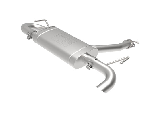aFe 49-37017 Takeda 2-1/2in 304 SS Axle-Back Exhaust 18-21 Hyundai Kona L4 1.6L (t)