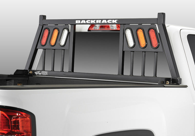 BackRack 147TL 99-23 Ford F250/350/450 (Aluminum Body) Three Light Rack Frame Only Requires Hardware