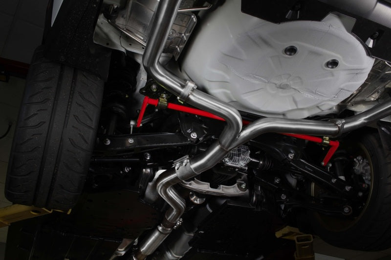 Perrin Performance PSP-EXT-340BR PERRIN 22-25 Subaru WRX Stainless Steel Midpipe w/Resonator 3in. (Fits OEM/Aftermarket Mufflers)