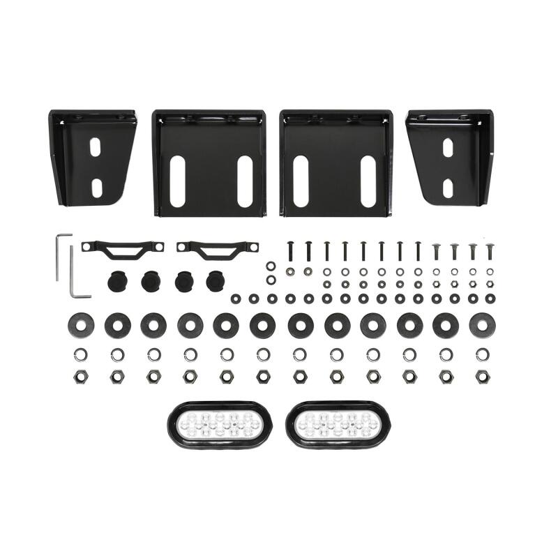 Westin 58-341185 19-20 Chevy Silverado 1500 HDX Bandit Rear Bumper - Black