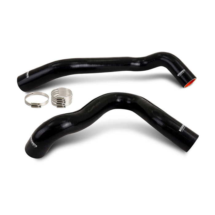 Mishimoto MMHOSE-F2D-99RRBK 99-01 Ford F-250 7.3L Coolant Hose Kit Upper Reroute BK
