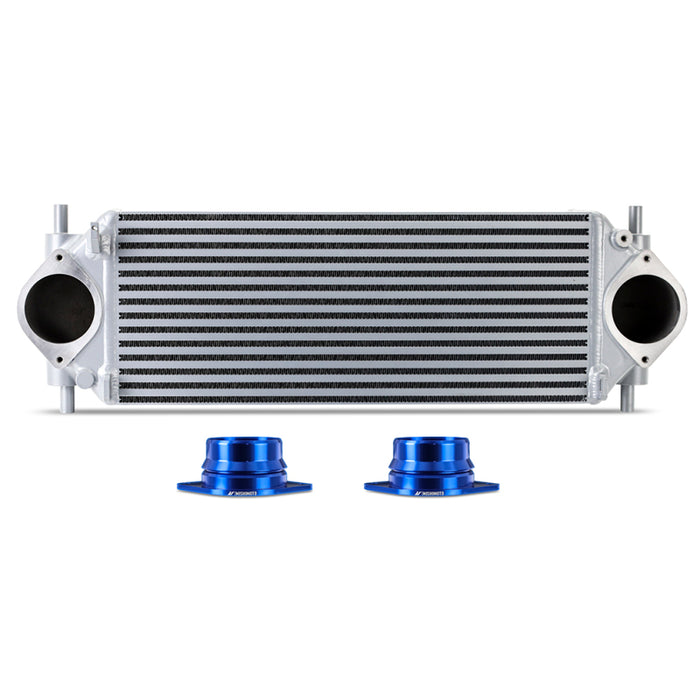 Mishimoto MMINT-BR23-21KBSL 2021+ Ford Bronco 2.3L Intercooler Kit - Black Pipes/Silver Core