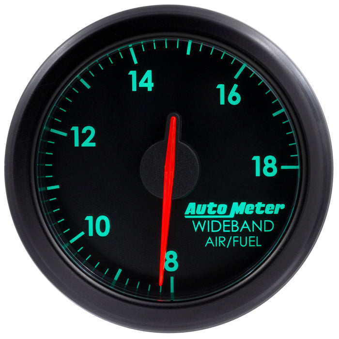 AutoMeter 9178-T Autometer Airdrive 2-1/6in Wideband Air / Fuel Gauge 10:1-17:1 ARF Range - Black